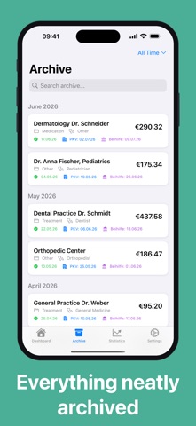 Erstatto - PKV & Beihilfe Screenshot 6 of 6
