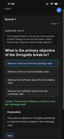 Premium Trivia Gauntlet Screenshot 6 of 6