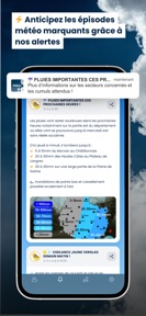 Prévi+: météo locale & alertes screenshot
