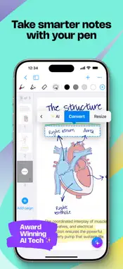 MyScript Notes: AI Handwriting screenshot 1