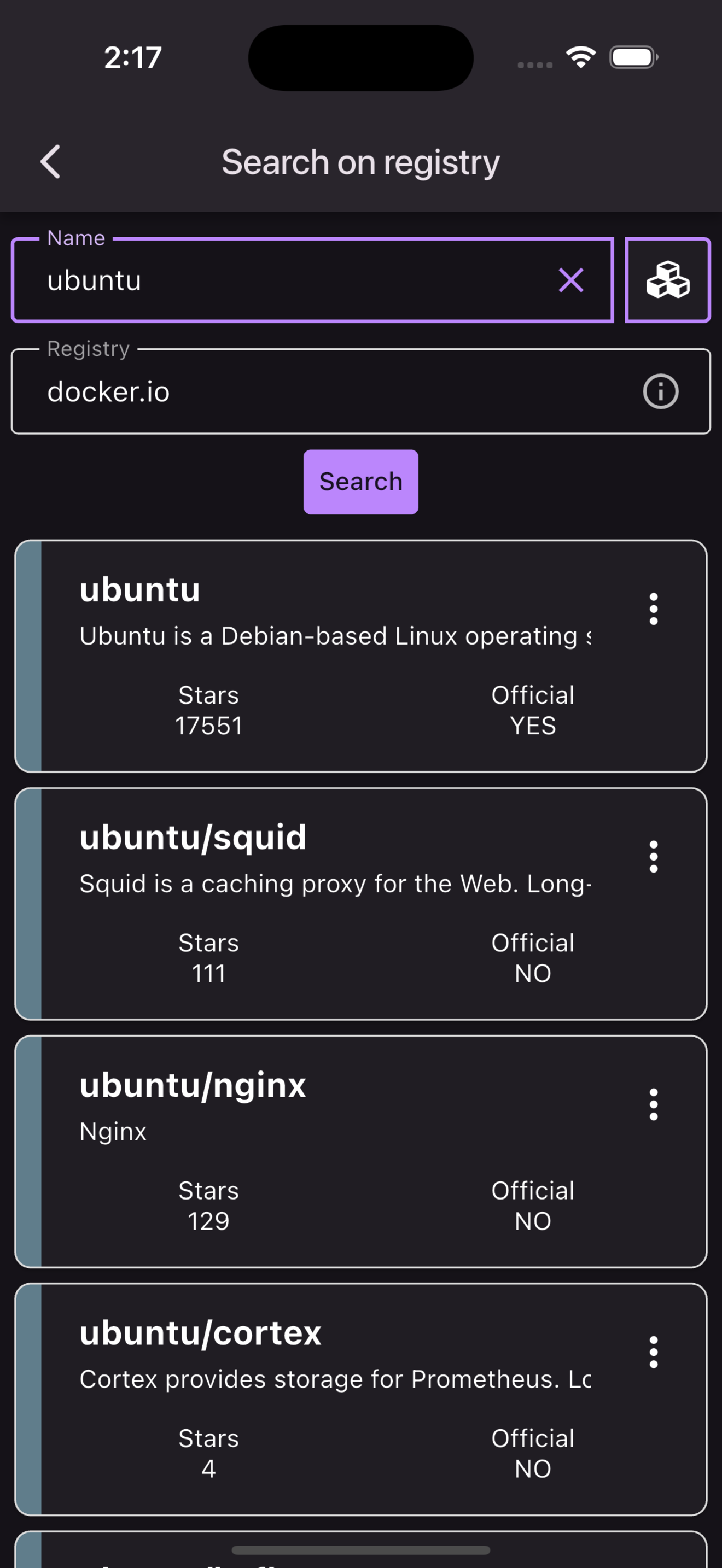 Docker Management screenshot 7