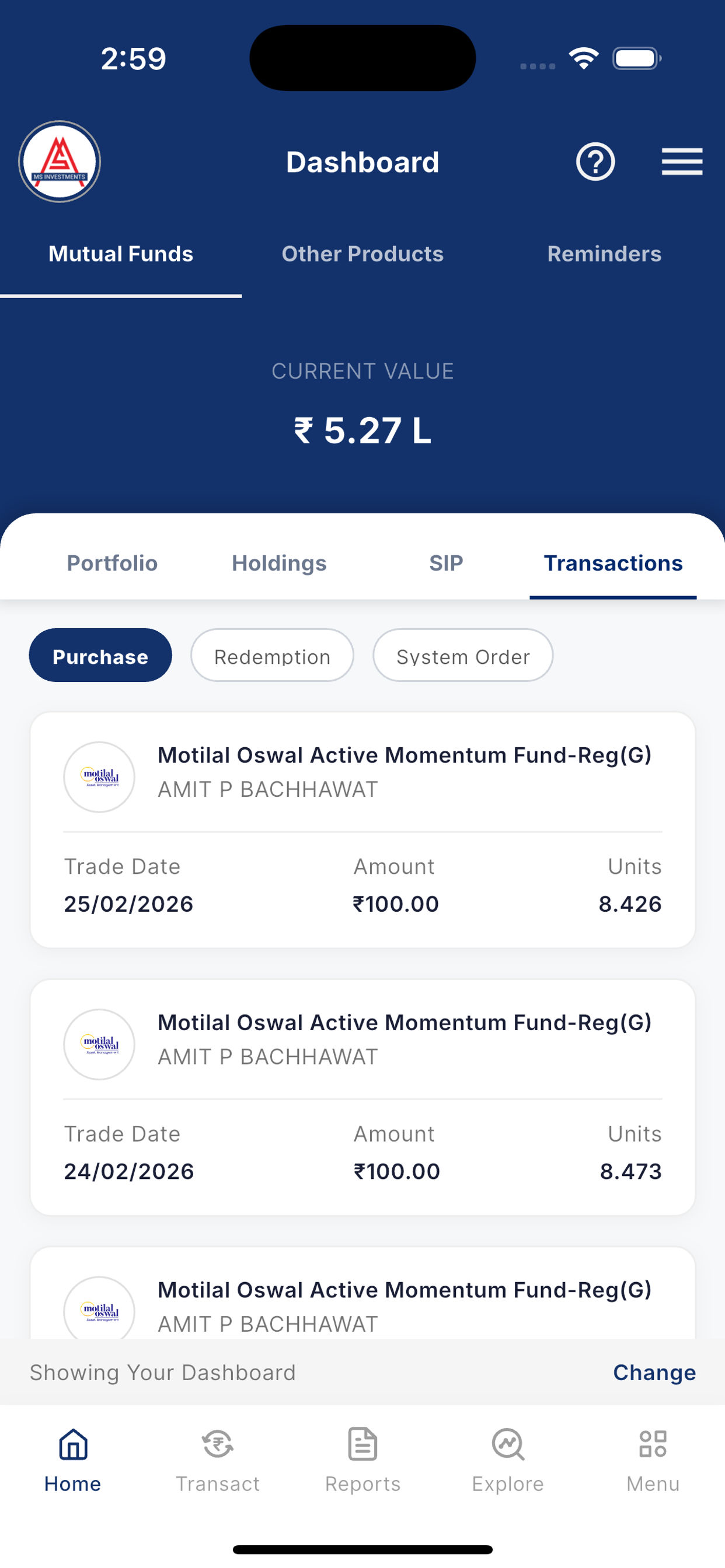MS Investment