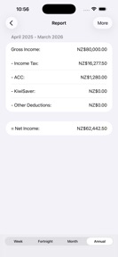Income Tax Calculator (AU&NZ) screenshot