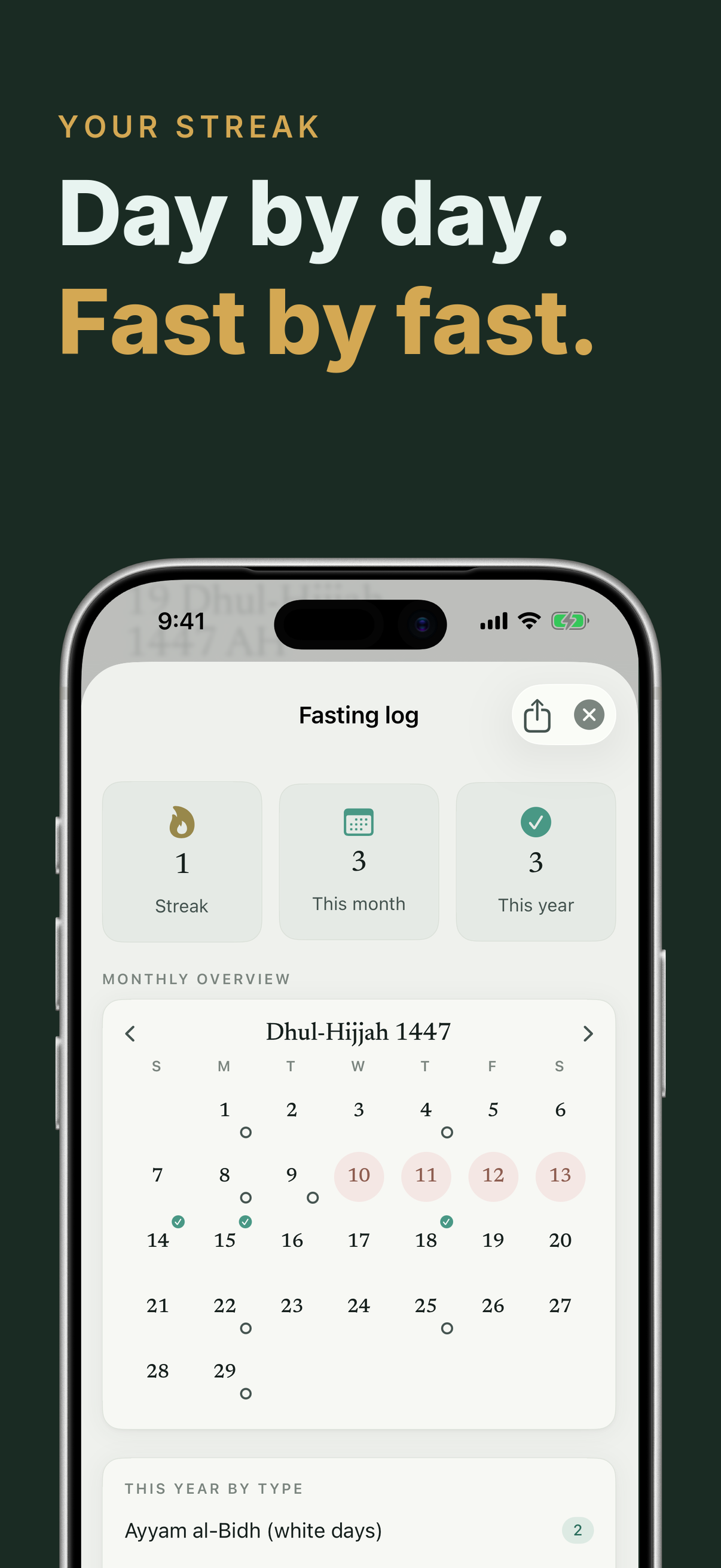 Ayyam: Islamic calendar