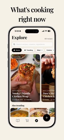 Cooked - Save Recipes screenshot