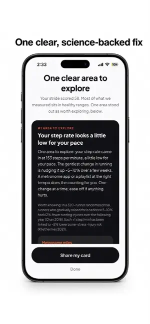 StrideCheck: Running Form AI screenshot 4