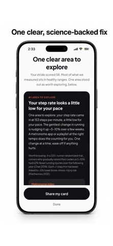 StrideCheck: Running Form AI Screenshot 4 of 6