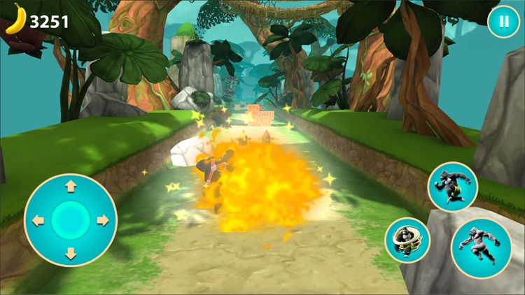 Gorilla Runner! Endless Spin screenshot-6