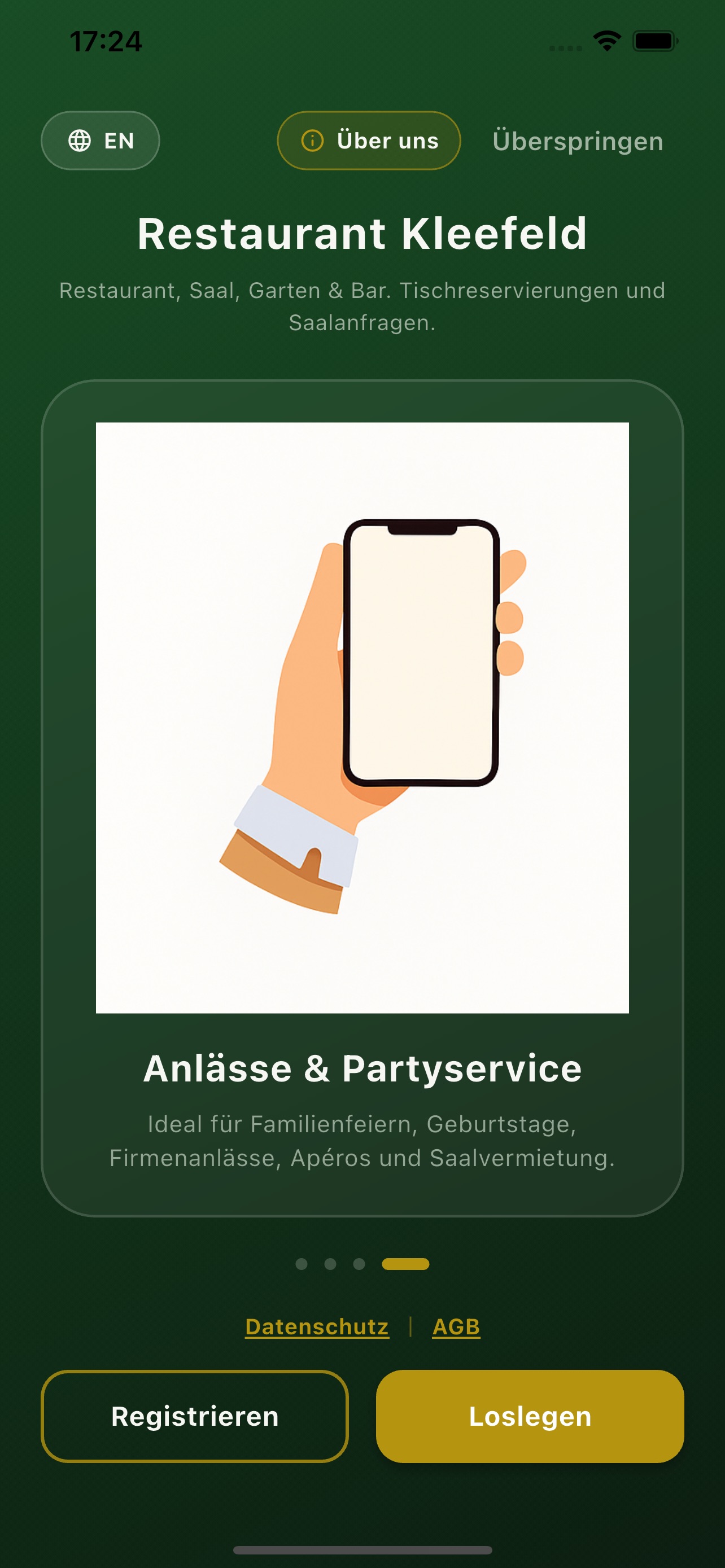 Screenshot 4 of restaurantkleefeld