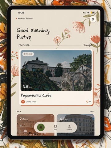 Desire Path: Authentic Places iPad screenshot 1