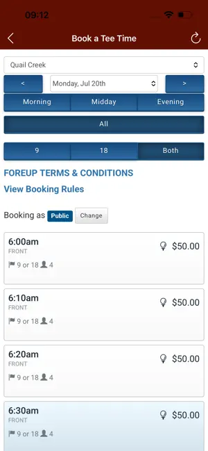 Quail Creek Country Club. screenshot 3