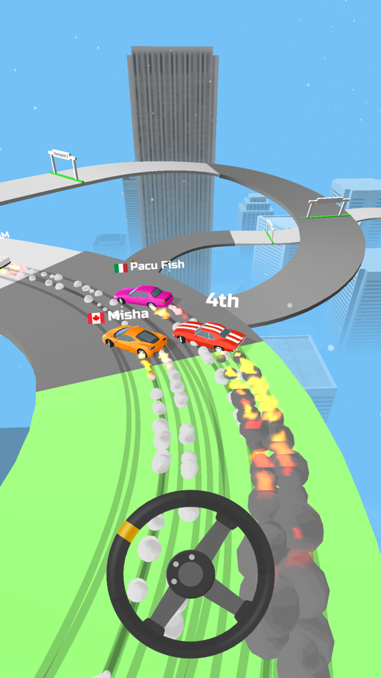 #5. Hyper Drift! (iOS) 由: SEMEEVS, LDA