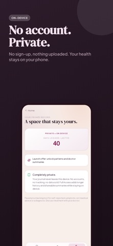 Pausely: Menopause Tracker Screenshot 5 of 5