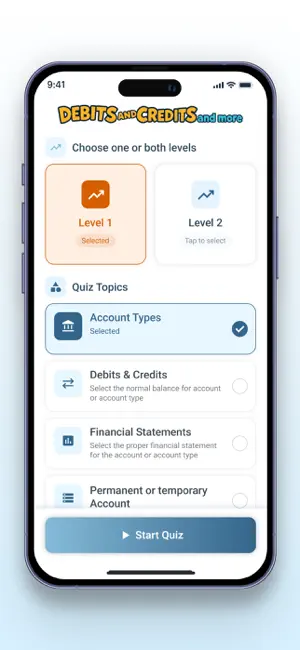 Debits and Credits and more screenshot 2
