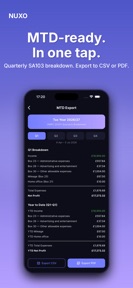 Nuxo Tax — Sole Trader Tax screenshot