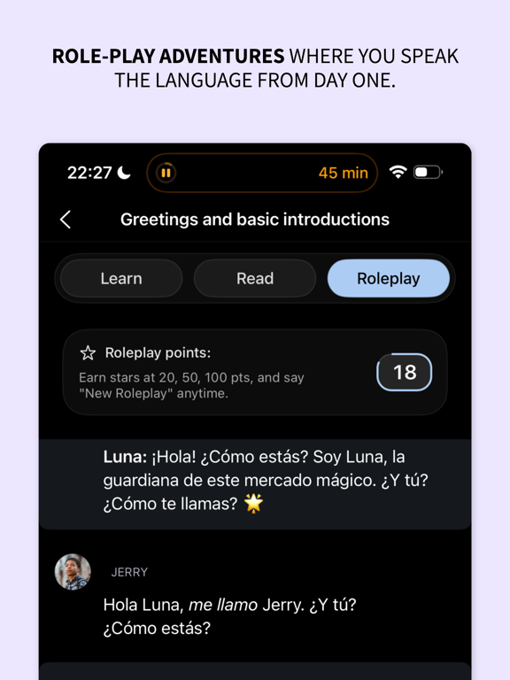 LangTalk – Learn Languages iPad screenshot