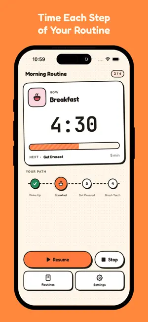Routine Timer - RoutineFlow screenshot 1