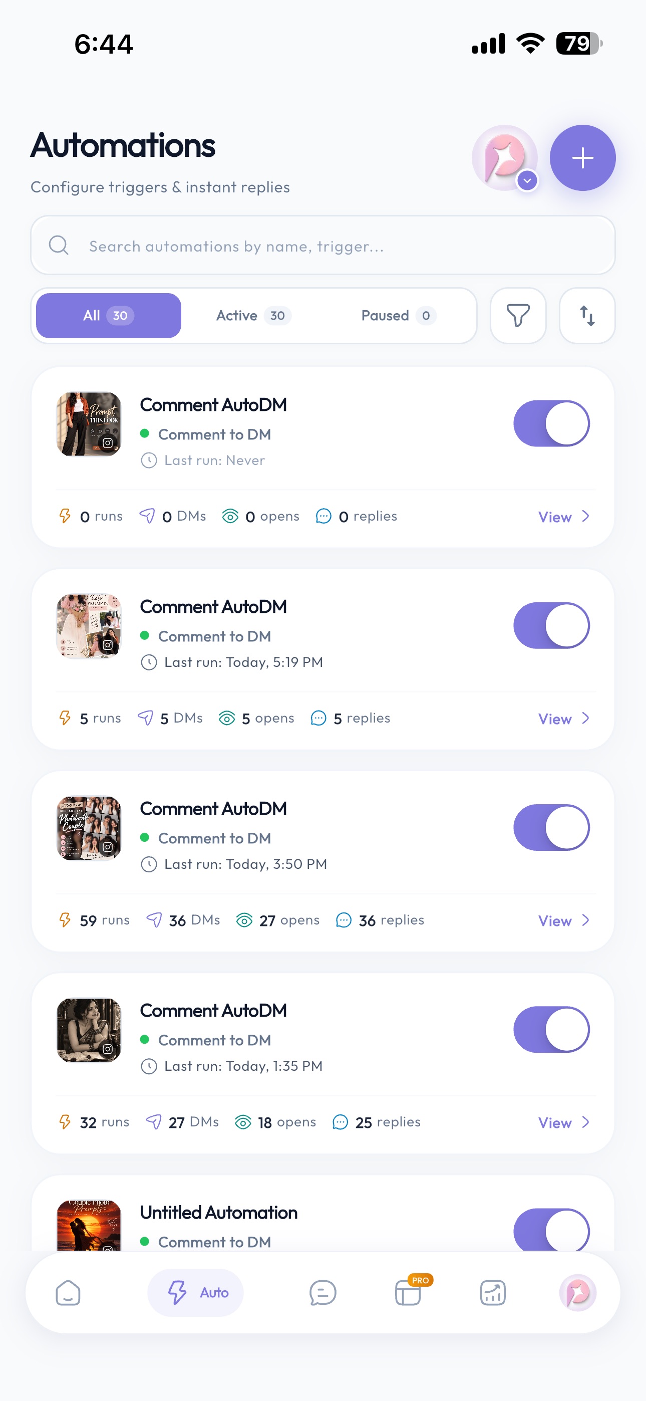 Screenshot 2 of AfterComment: DM Automation
