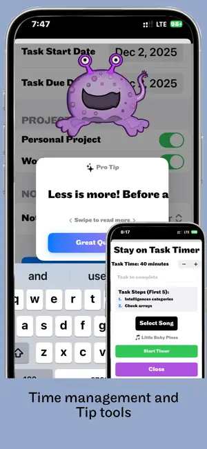 Tasked Personal Productivity screenshot 4