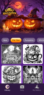 Spooky Halloween Color screenshot 1