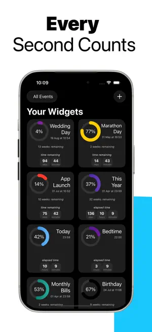 TimeLeft: Countdown Widget App screenshot 1