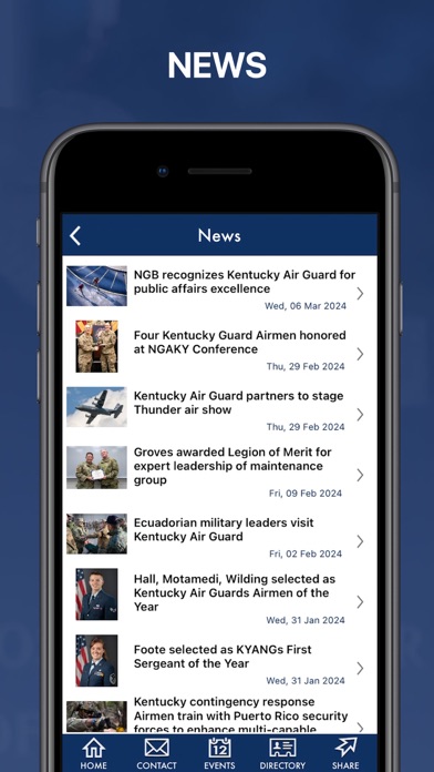 Kentucky National Guard. Screenshot