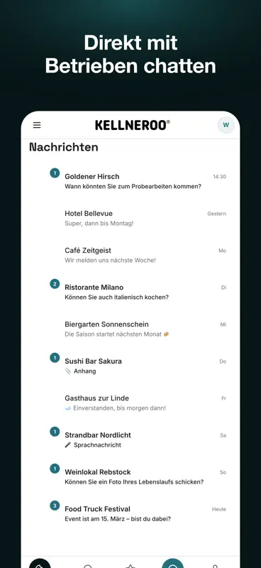 KELLNEROO: Die Gastro Jobsuche screenshot 4 of 5