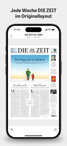 DIE ZEIT E-Paper Screenshot 3 of 6