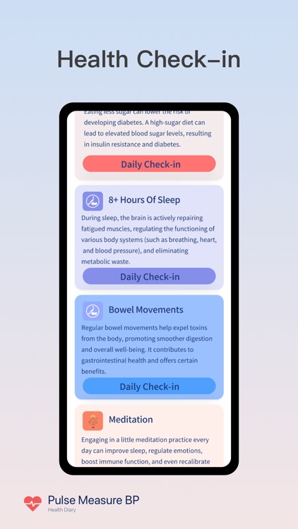 Pulse Measure BP Health Diary screenshot-3