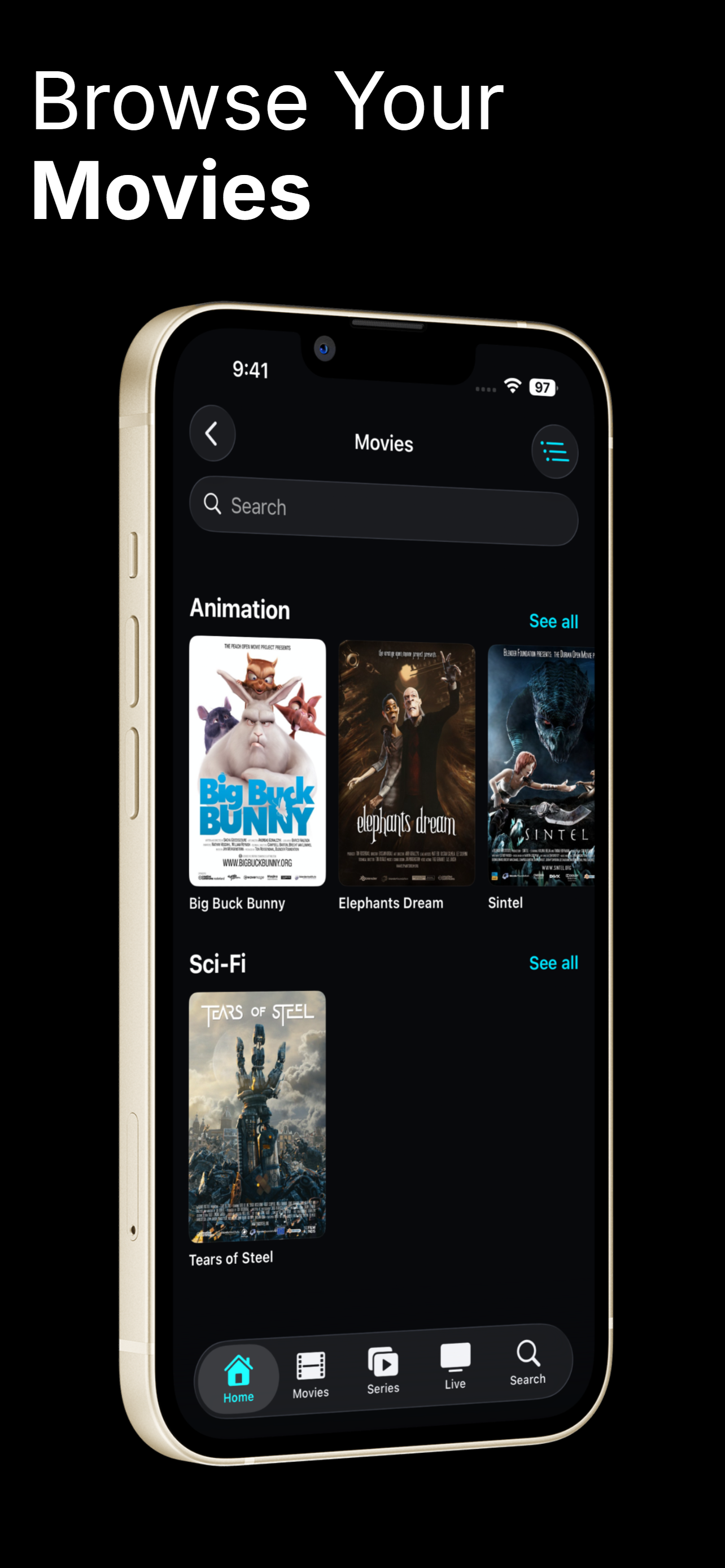 TnC IPTV Player screenshot 5
