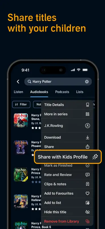 Audible: Audiobooks & Podcasts screenshot 4 of 10