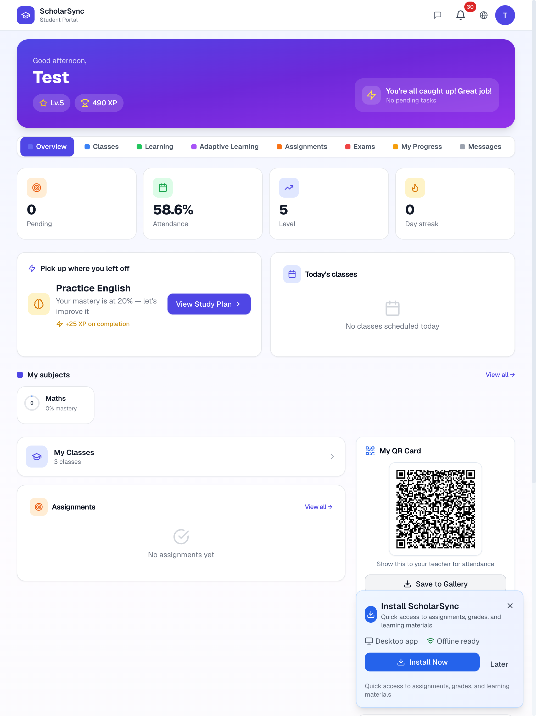 ScholarSync Learning Platform screenshot 10