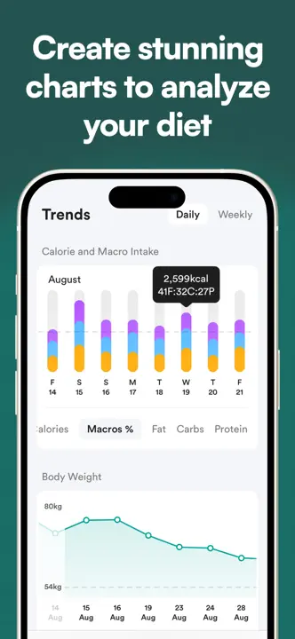 Diet & Food Tracker: Screenshot 7 von 7
