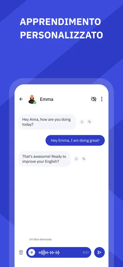 Screenshot 3 di 6 di Talkpal - AI Language Learning