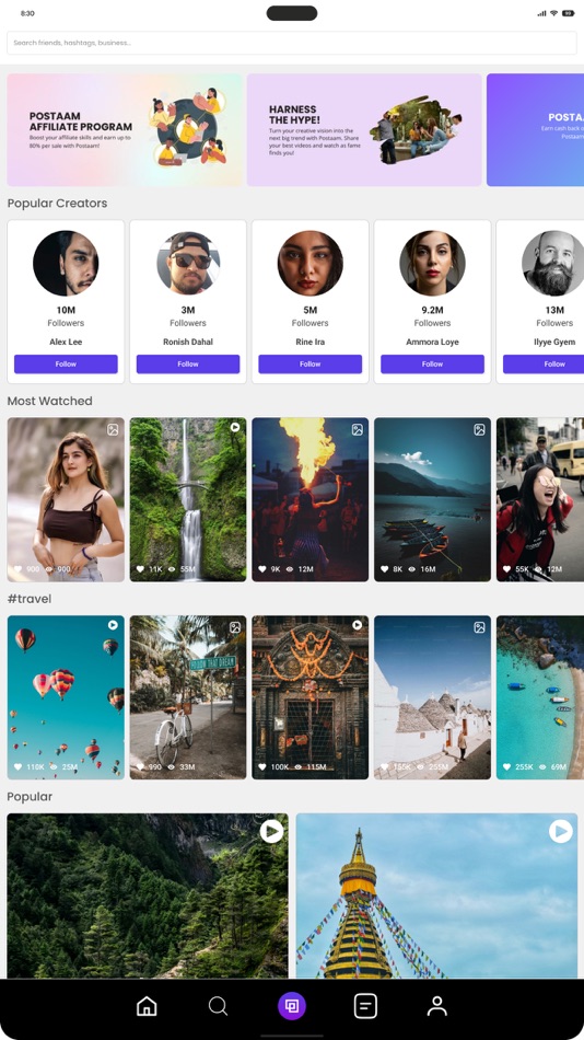 #2. Postaam (iOS) 由: Uplift Solutions