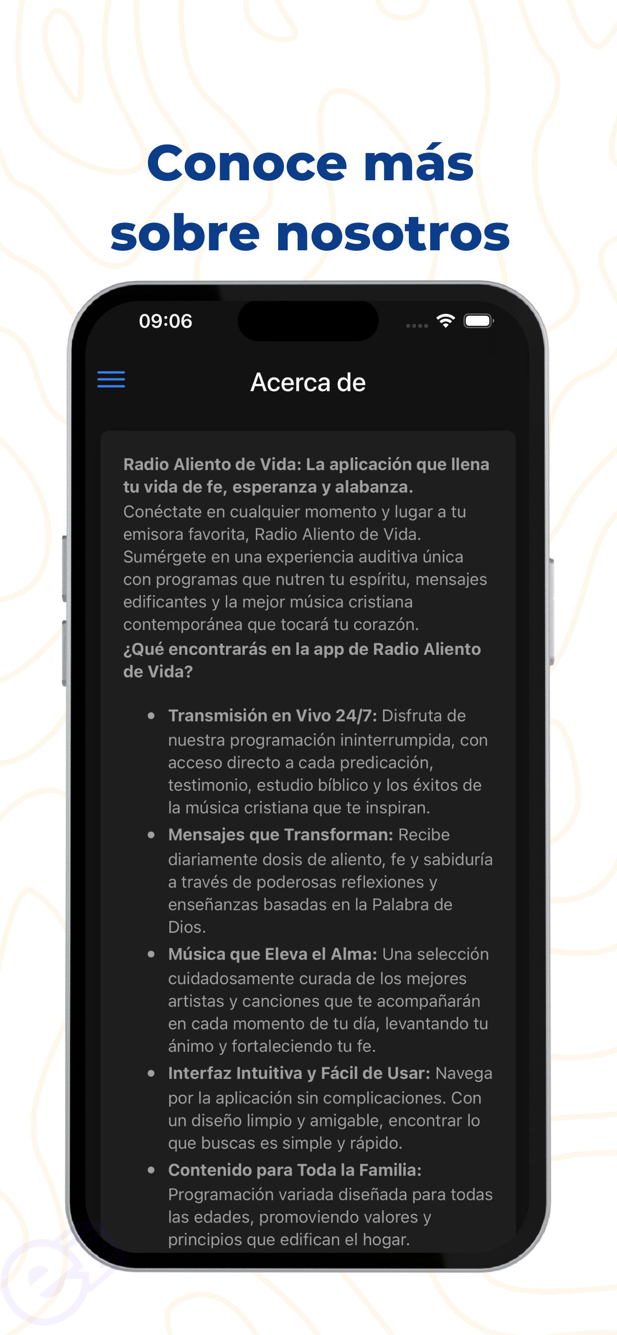 Radio Aliento de Vida Ecuador screenshot 3