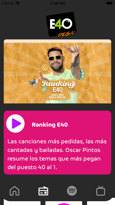 Screenshot #2 pour Estación 40 FM 91.1