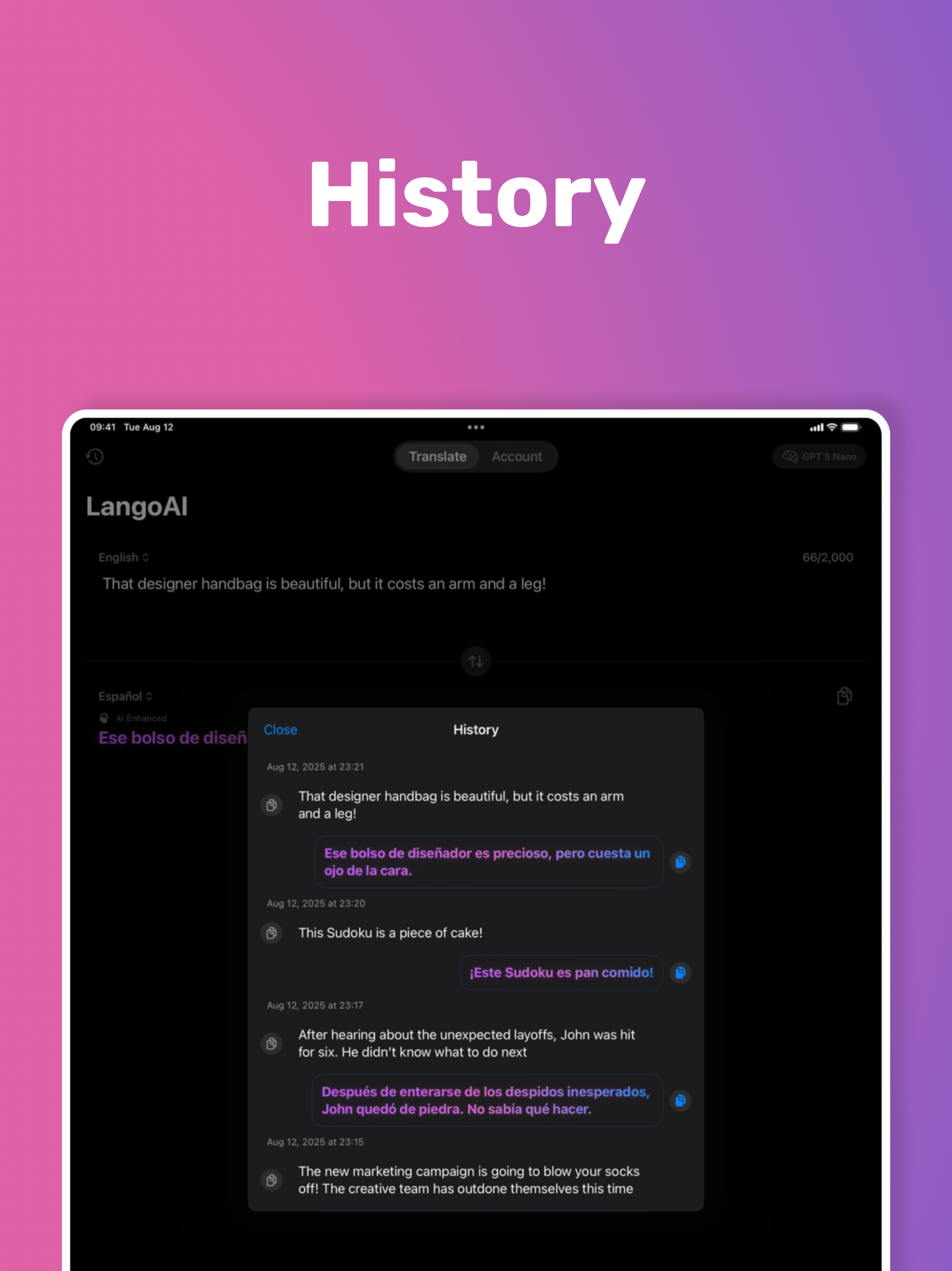 LangoAI - Context Translator screenshot 12