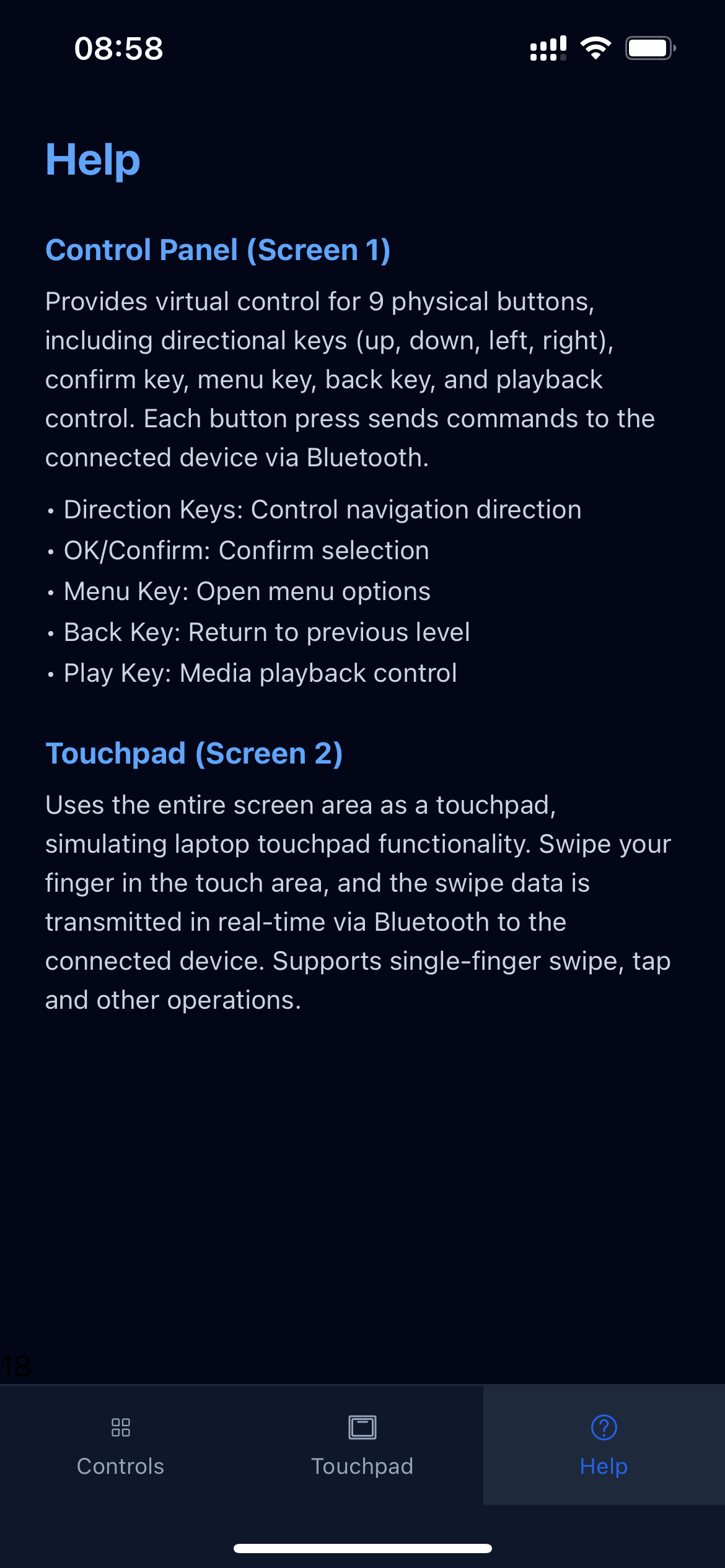 TouchNav Pro screenshot 4