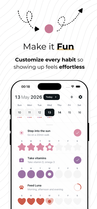Simple Habit Tracker - Pebble Screenshot 4 of 9