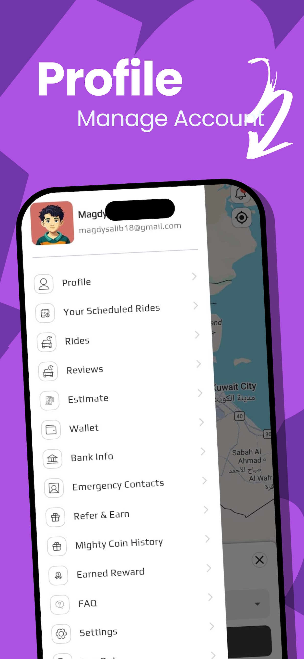 Screenshot 5 of TaxyGo Rider