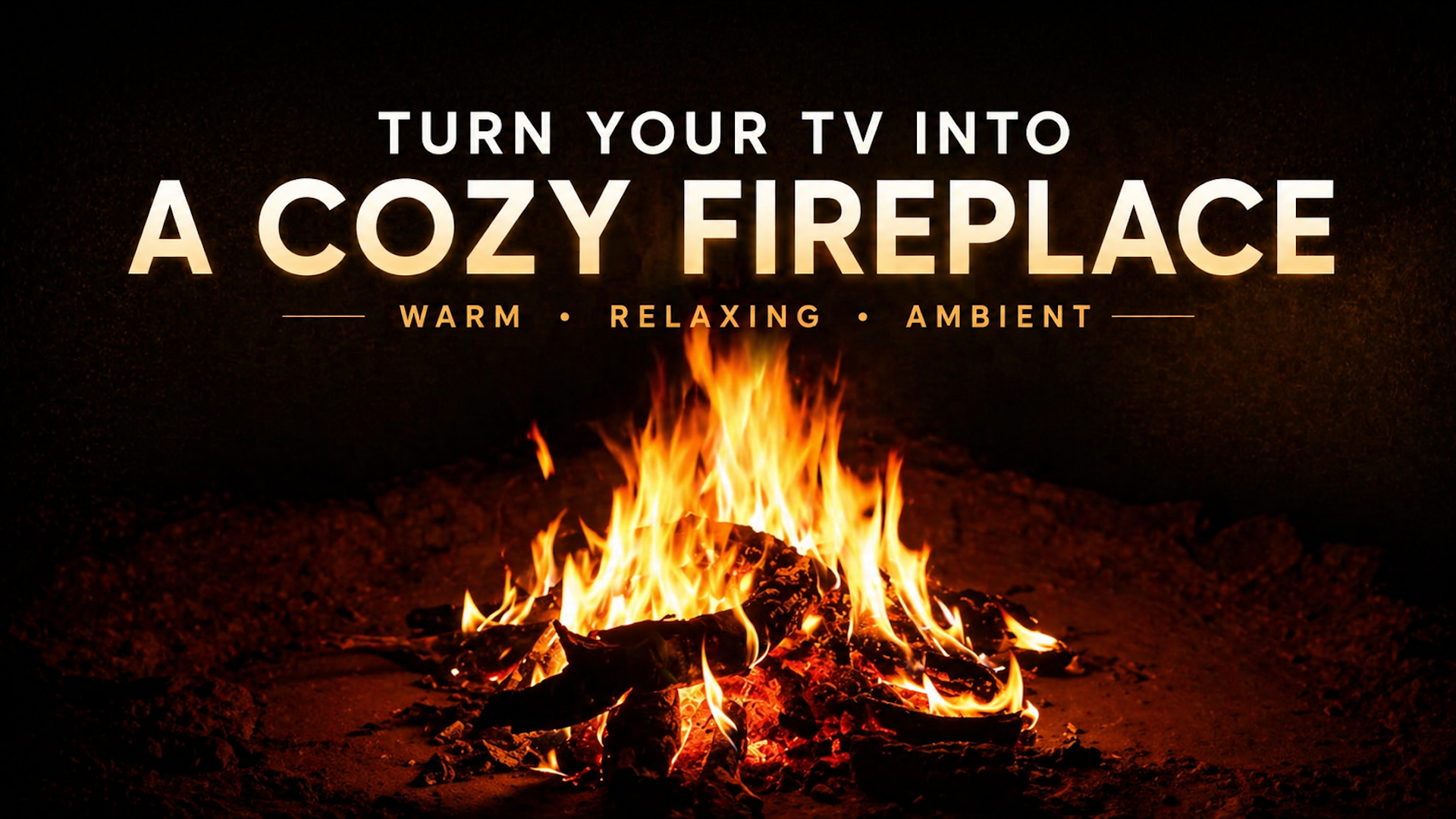 Fireplace 4K Cozy Ambience