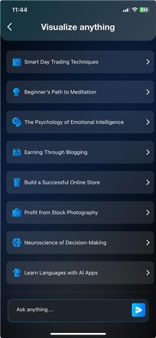 VisualGPT: AI Mind Map ChatBot Screenshot 7 of 10