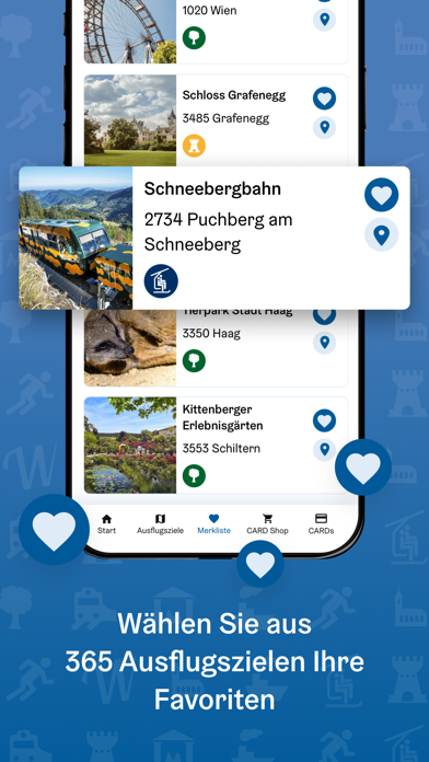 NÖ-CARD iPhone screenshot 6 - Travel app