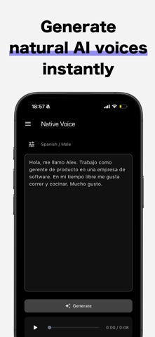 Native Voice Check: AI Speech screenshot