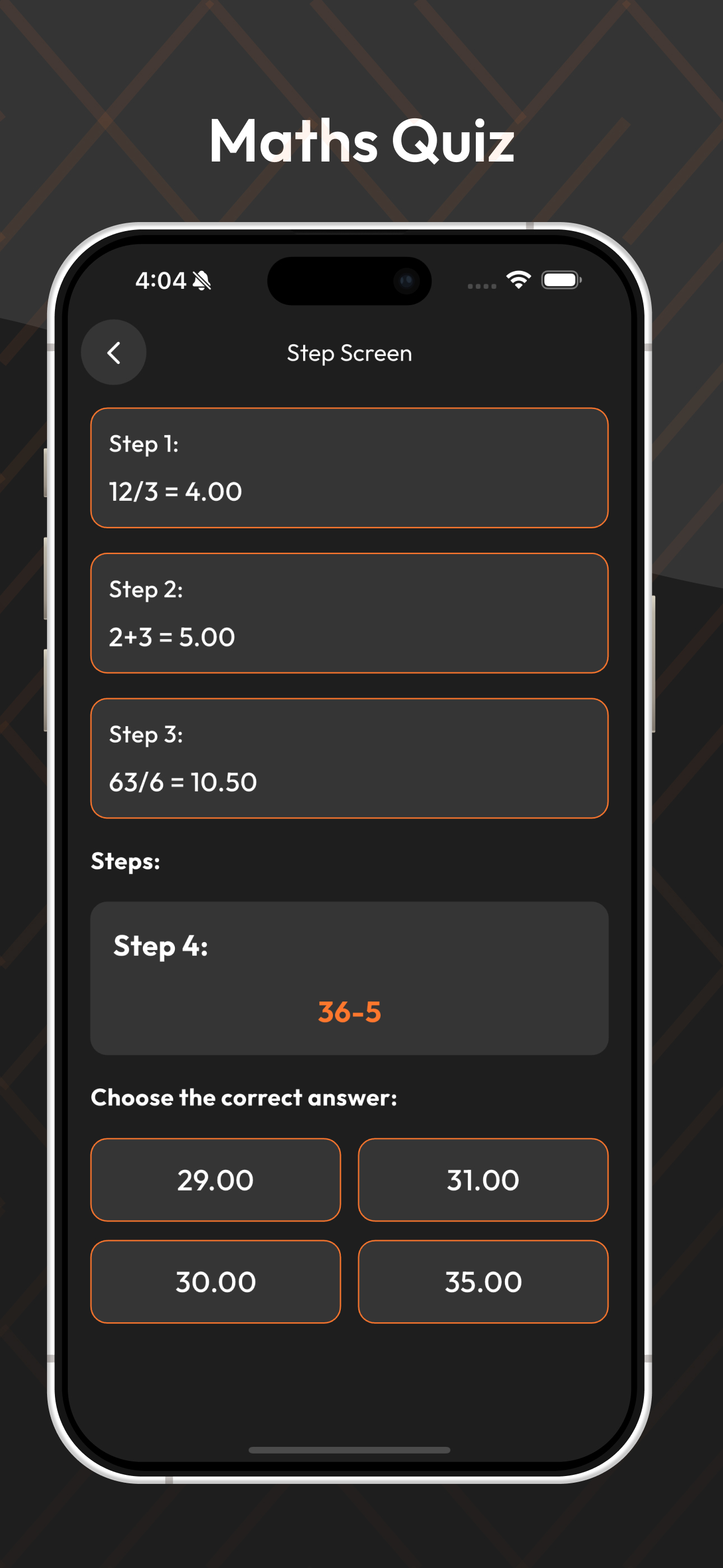 Math (Order of Operations)