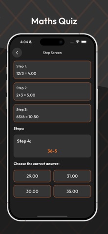 Math (Order of Operations) screenshot