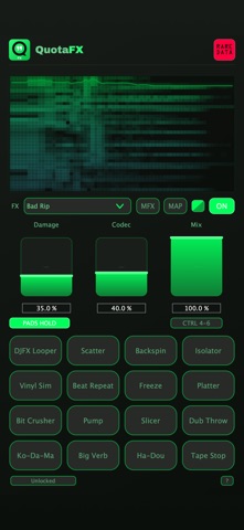 QuotaFX (AUv3) Screenshot 5 of 8