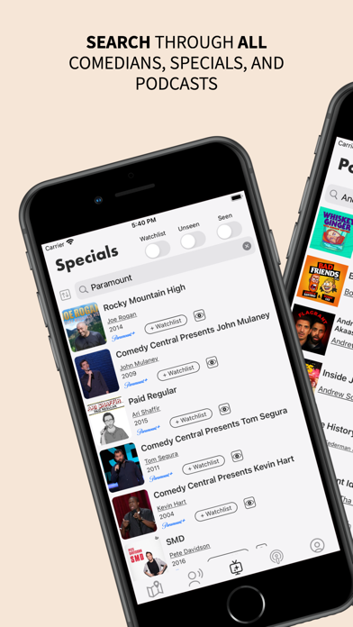 Jester: Stand-Up Comedy iPhone screenshot 7 - Entertainment app