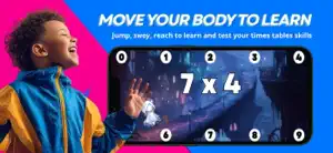 Times Tables: AR Space Game screenshot 1